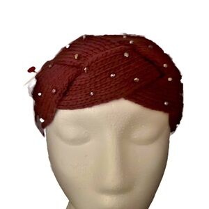 CC Exclusives head wrap adorned with rhinestone crystal like stones OS